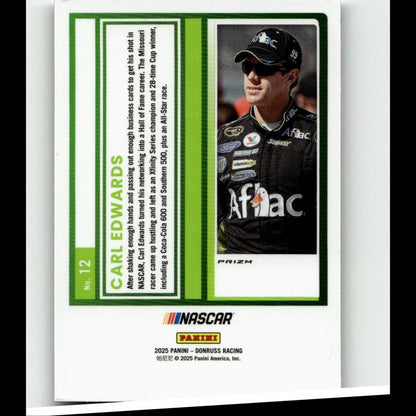 2025 Donruss #12 Carl Edwards