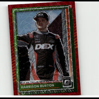 2025 Donruss #84 Harrison Burton Optic Red Velocity #/199