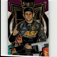 2025 Panini Select #14 Austin Beers Tri-Color Prizms