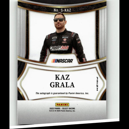 2025 Panini Select #S-KAZ Kaz Grala Signatures