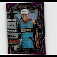 2025 Panini Select #16 Lawless Alan Purple Prizms #/199