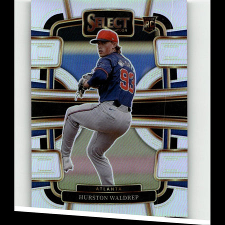 2024 Panini Select #17 Hurston Waldrep Silver Prizm