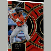 2024 Panini Select #21 Homer Bush Jr. Orange Prizms #/49