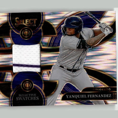 2024 Panini Select #SS-YF Yanquiel Fernandez Selective Swatches