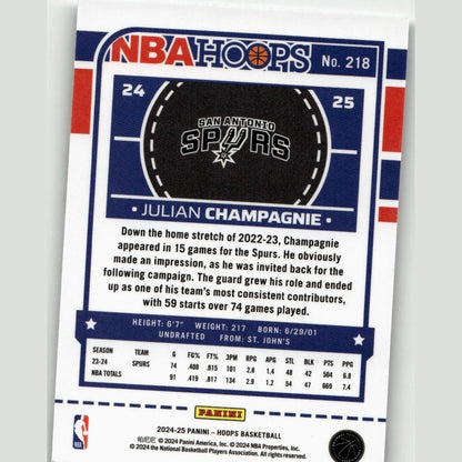 2024-25 Hoops #218 Julian Champagnie