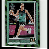 2025 Donruss WNBA #7 Leonie Fiebich Green Laser