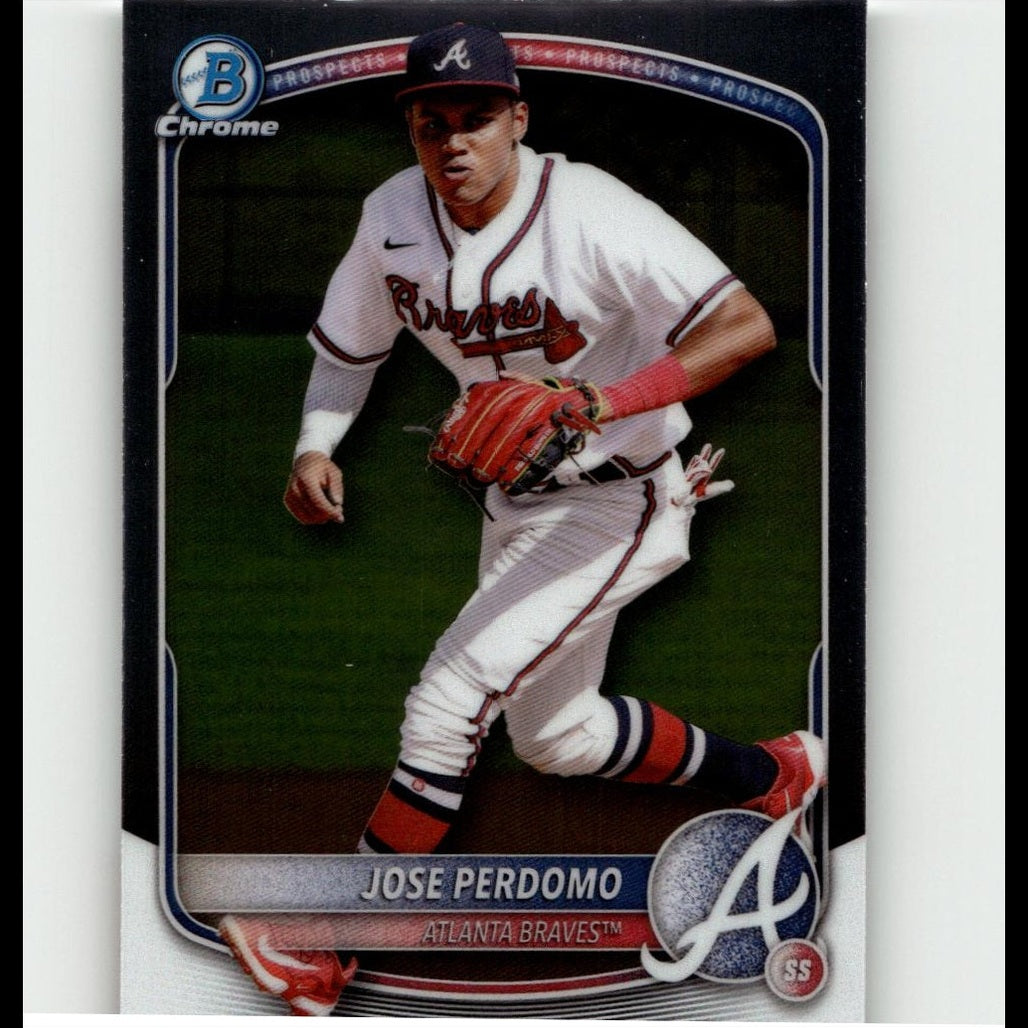 2025 Bowman #BCP-106 Jose Perdomo Chrome Prospects