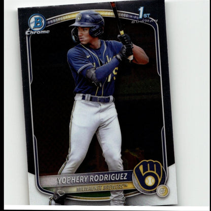 2025 Bowman #BCP-36 Yophery Rodriguez Chrome Prospects