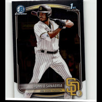 2025 Bowman #BCP-3 Romeo Sanabria Chrome Prospects