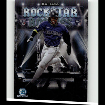 2025 Bowman #RR-1 Adael Amador Rockstar Rookies