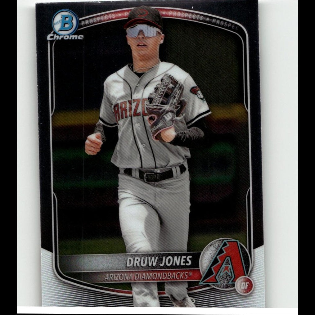 2025 Bowman #BCP-138 Druw Jones Chrome Prospects