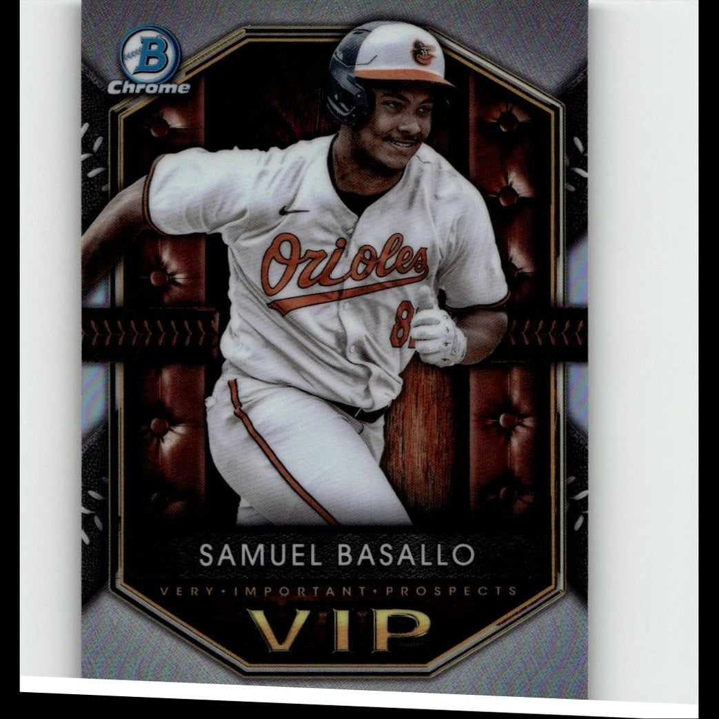 2025 Bowman #VIP-4 Samuel Basallo Very Important Prospects