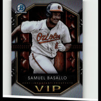2025 Bowman #VIP-4 Samuel Basallo Very Important Prospects