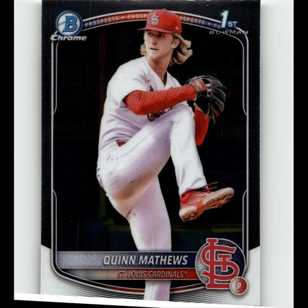 2025 Bowman #BCP-25 Quinn Mathews Chrome Prospects