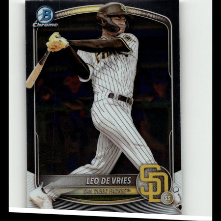 2025 Bowman #BCP-59 Leo De Vries Chrome Prospects