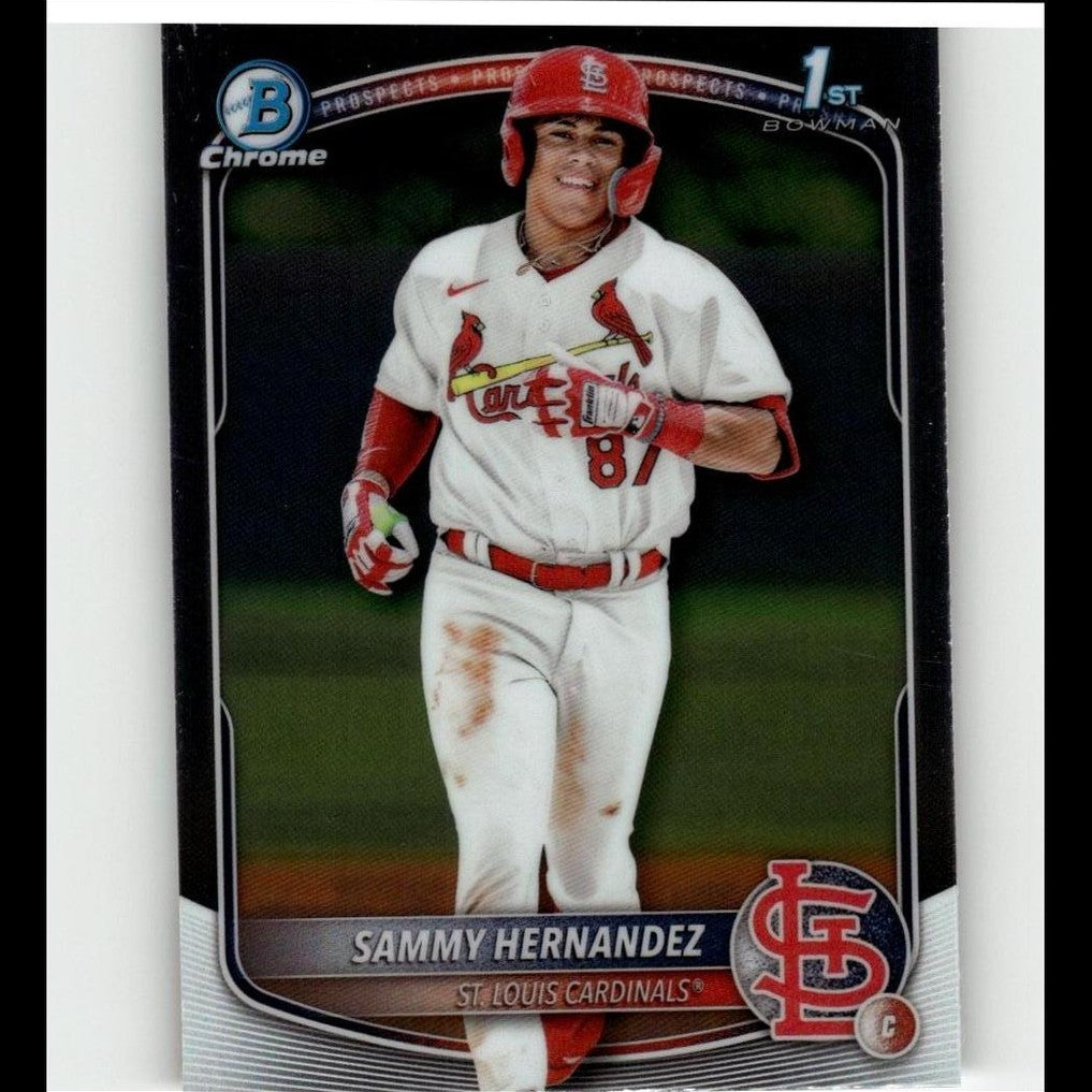 2025 Bowman #BCP-66 Sammy Hernandez Chrome Prospects