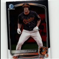 2025 Bowman #BCP-109 Samuel Basallo Chrome Prospects