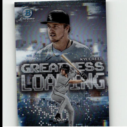 2025 Bowman #GL-15 Kyle Teel Greatness Loading