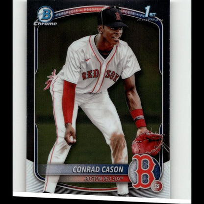 2025 Bowman #BCP-130 Conrad Cason Chrome Prospects
