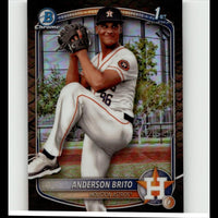 2025 Bowman #BCP-98 Anderson Brito Chrome Prospects Reptilian Refractor