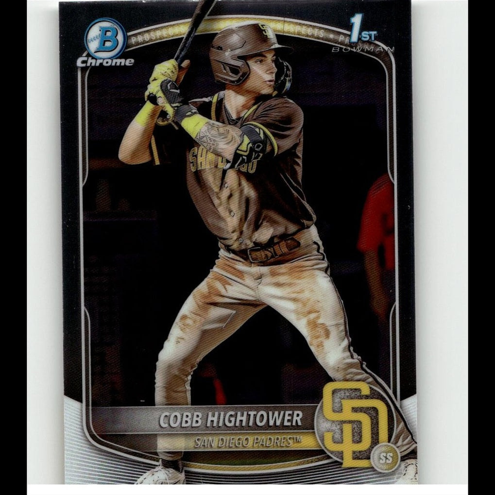 2025 Bowman #BCP-104 Cobb Hightower Chrome Prospects