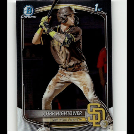 2025 Bowman #BCP-104 Cobb Hightower Chrome Prospects