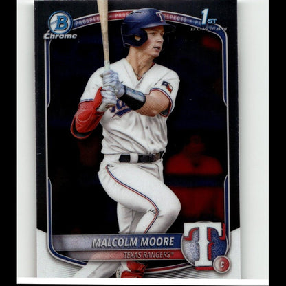2025 Bowman #BCP-129 Malcolm Moore Chrome Prospects