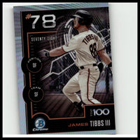 2025 Bowman #BTP-78 James Tibbs III Bowman Scouts Top 100