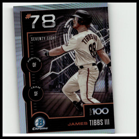 2025 Bowman #BTP-78 James Tibbs III Bowman Scouts Top 100