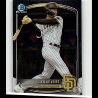 2025 Bowman #BCP-59 Leo De Vries Chrome Prospects