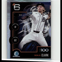 2025 Bowman #BTP-6 Max Clark Bowman Scouts Top 100