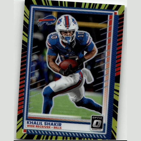 2025 Donruss Optic #44 Khalil Shakir Electricity #/75