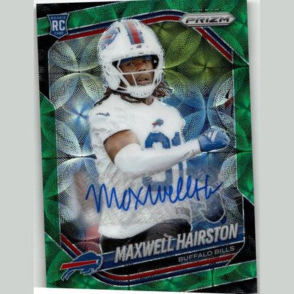 2025 Panini Prizm #360 Maxwell Hairston Green Scope #/75