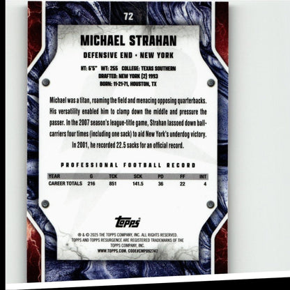 2024 Topps Resurgence #72 Michael Strahan