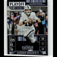 2024 Panini Contenders #53 Gardner Minshew II
