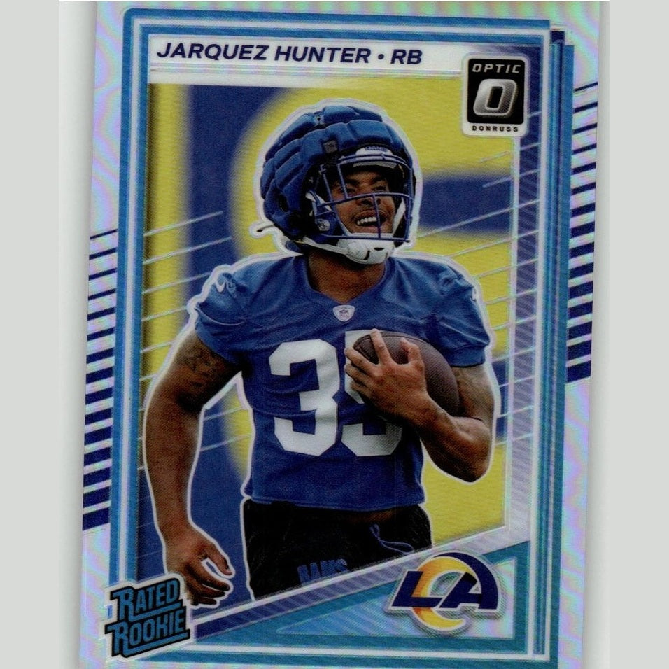 2025 Donruss Optic #292 Jarquez Hunter Holo