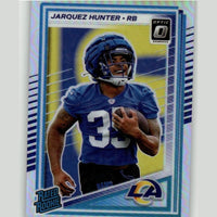 2025 Donruss Optic #292 Jarquez Hunter Holo