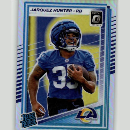 2025 Donruss Optic #292 Jarquez Hunter Holo