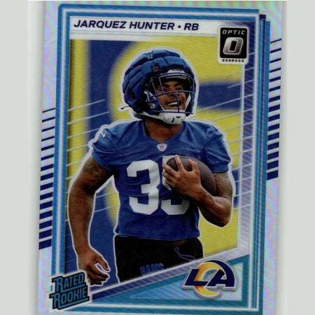 2025 Donruss Optic #292 Jarquez Hunter Holo