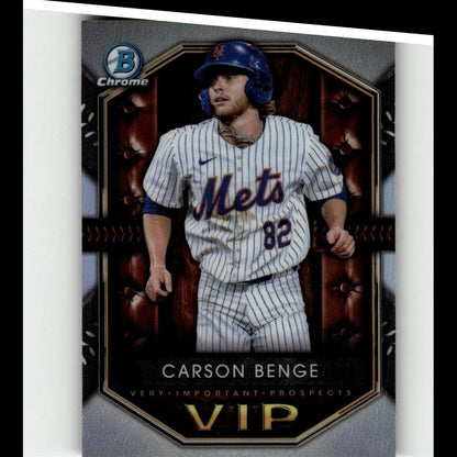 2025 Bowman #VIP-17 Carson Benge Very Important Prospects