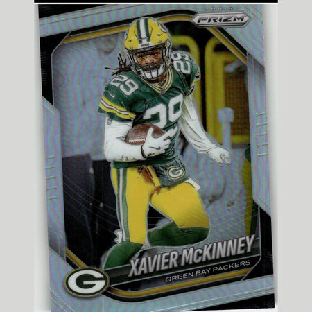 2025 Panini Prizm #66 Xavier McKinney Silver