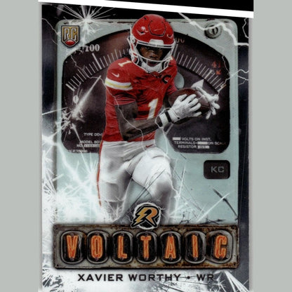 2024 Topps Resurgence - Voltaic #V-8 Xavier Worthy