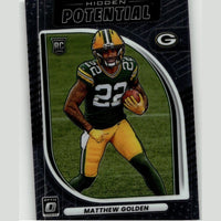 2025 Donruss Optic #6 Matthew Golden Hidden Potential