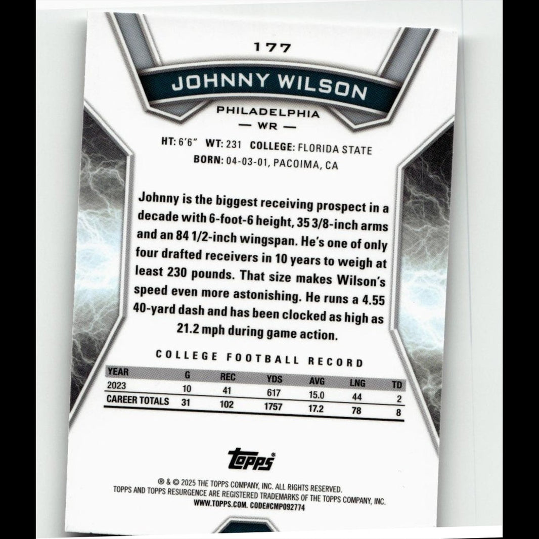 2024 Topps Resurgence #177 Johnny Wilson