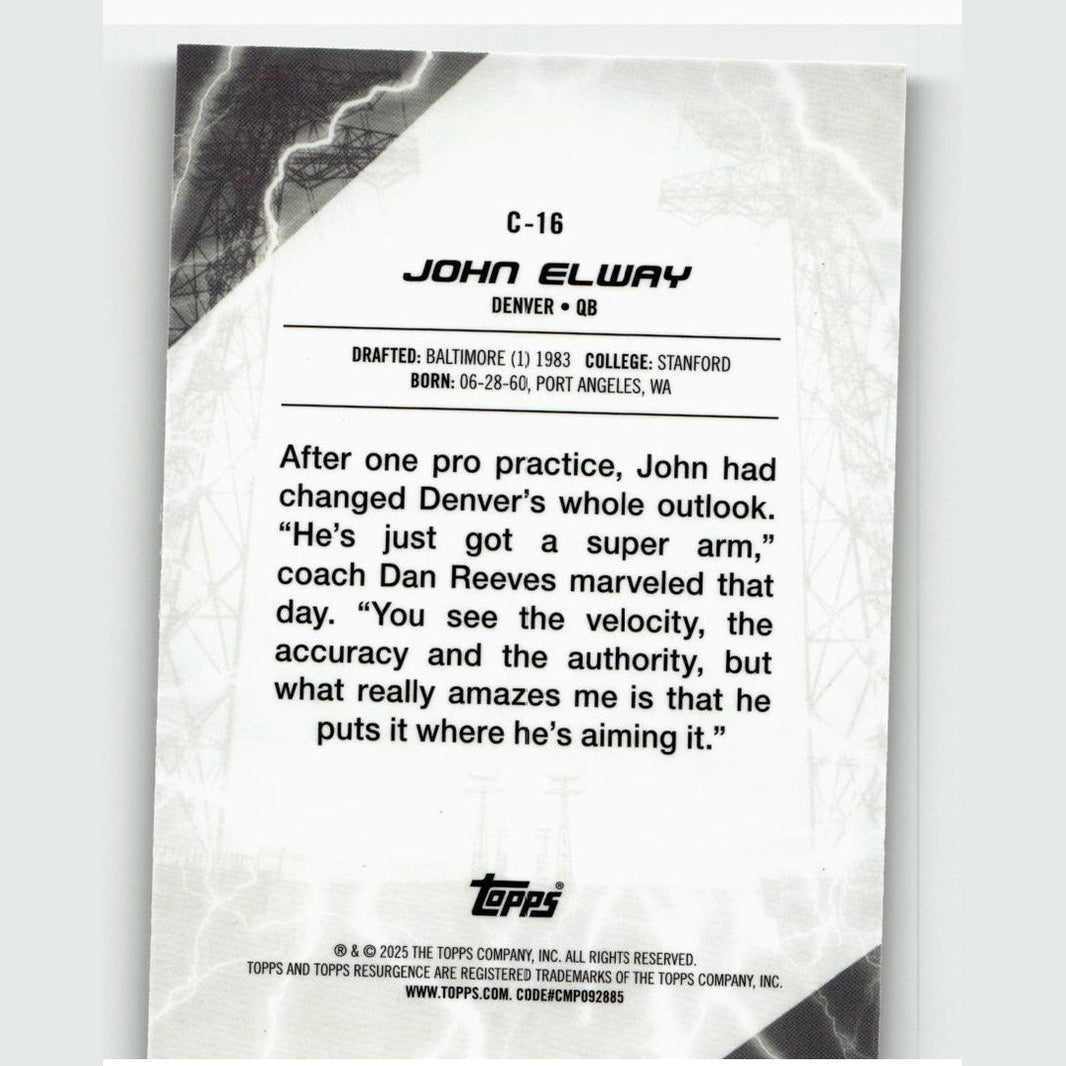 2024 Topps Resurgence - Conductors #C-16 John Elway