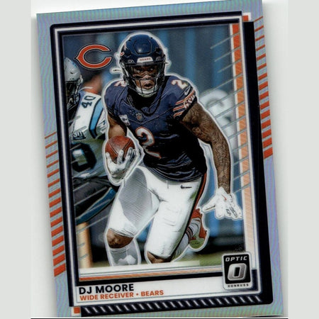 2025 Donruss Optic #114 DJ Moore Holo