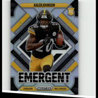 2025 Panini Prizm #5 Kaleb Johnson Emergent