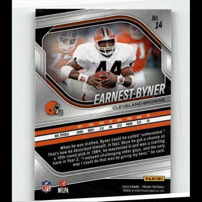 2025 Panini Prizm #14 Earnest Byner