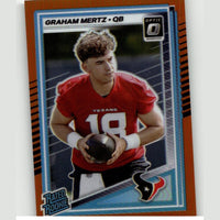 2025 Donruss Optic #259 Graham Mertz Orange #/299