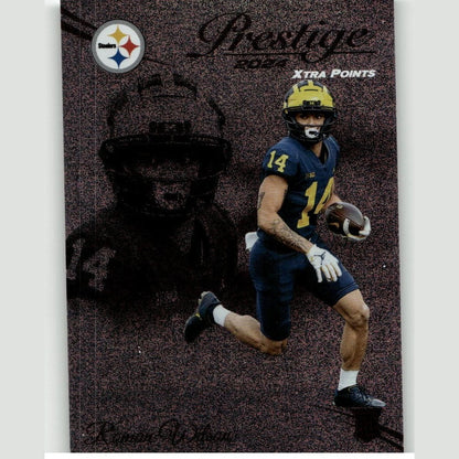 2024 Panini Prestige #366 Roman Wilson Xtra Points Signatures Premium